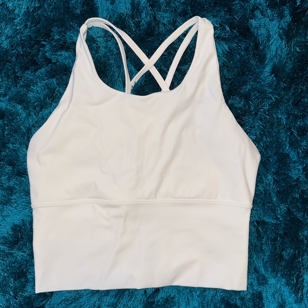 Electric Yoga Crisscross Sports Bra Longline Womens Small